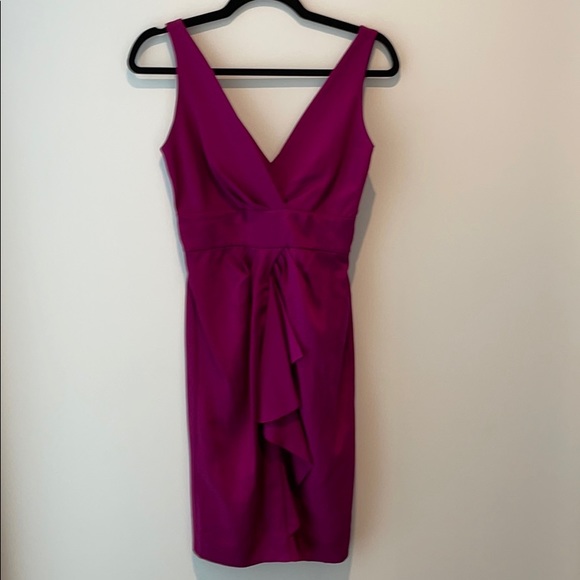 Diane Von Furstenberg Fuchsia Dress - Picture 2 of 4